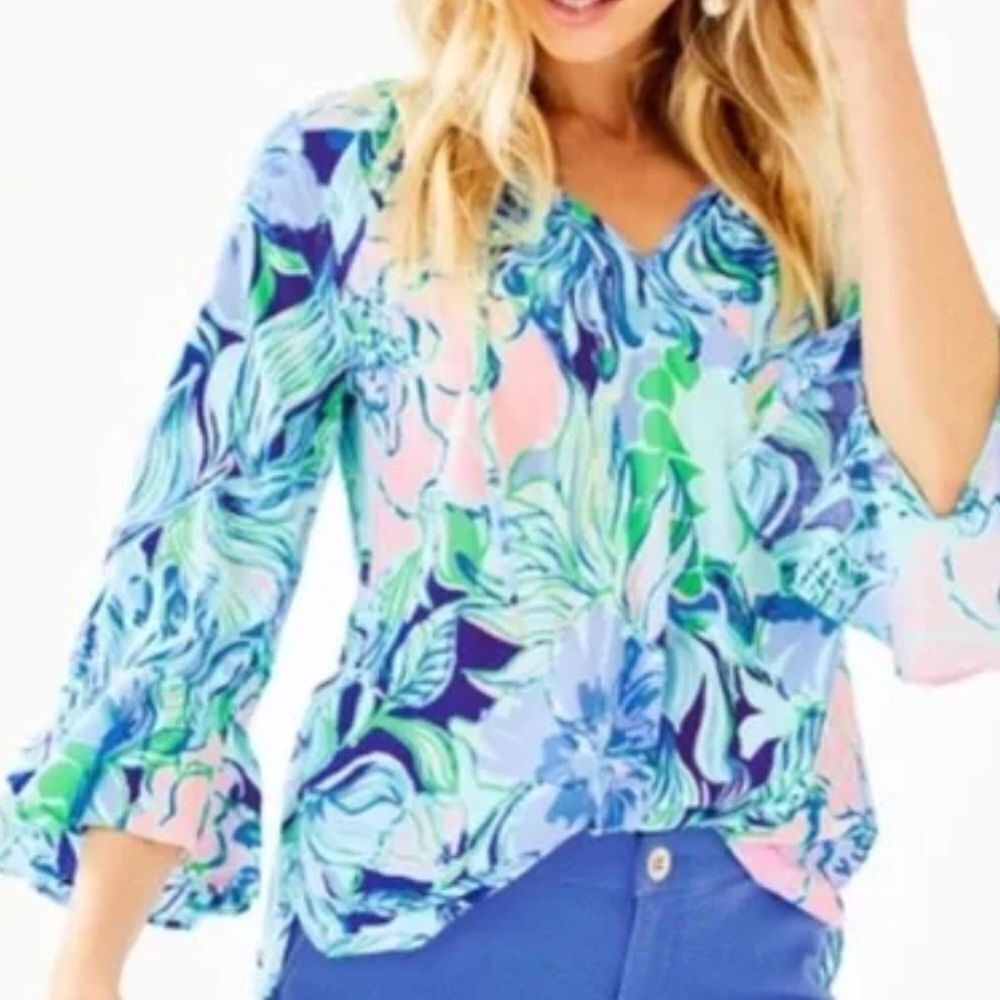 Lilly Pulitzer “Willa” Blouse